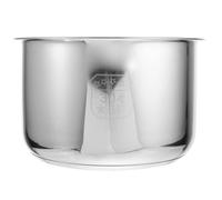 Veemoon Pentola Interna in Acciaio Inox 4L per Cuociriso Elettrico Rivestimento Sostitutivo Spesso e Resistente Accessorio Cucina Multifunzione per Uso Domestico Hotel e Dormitorio