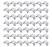 Veemoon per 100 Pezzi Elastiche per Parrucche Chignon e Professionisti come Infermieri e Steward Bordo Invisibile e Aspetto Ordinato