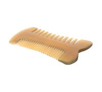 Veemoon Pettine Faccia in Corno Bue Denti Larghi e Antistatici per e Districante Completa dei con Design Elegante e Resistente