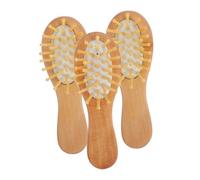 Veemoon Pettine Massaggiante Pettini Portatili in Legno Spazzola Per Alleviare Stress e Migliorare La Circolazione Sanguigna