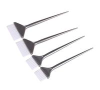 Veemoon Pettine Set 4 Pezzi Setole Morbide per Applicazione Facile e Uniforme 5 7 Cm per Parrucchieri e Domestico
