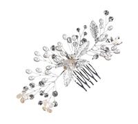 Veemoon Pettine Sposa con Design Accessorio per Cerimonia Comfort per La Giornata per Matrimonio e Ballo Studentesco