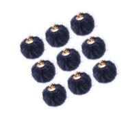 Veemoon Pezzi ciondolo palla di pelo chiave falso Di moda sospeso pelliccia orecchini uomo bracciale per charm graziosi accessori per pompon orecchini fai da te