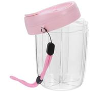 Veemoon Piccolo Portapillole da Viaggio 6 Scomparti, Contenitore per Medicinali e Vitamine Giornaliere Chiusura Ermetica, Organizer Compatto Portatile per Borsa, Tasca e Uso Quotidiano