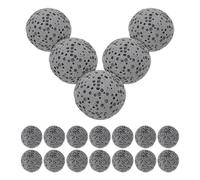 Veemoon Pietre Diffusori di Rocce Vulcaniche 14mm senza Fori per Aromaterapia Naturale, Perle Profumate Fatte a Mano per Casa e Auto, Diffusore di Oli Essenziali Decorativo e Assorbente