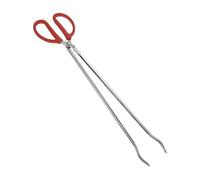 Veemoon Pinza in Acciaio 53 Cm Per Rifiuti e Barbecue Impugnatura Seghettata Antiscivolo, Pinza Per Raccolta Rifiuti Professionale Per Pulizia Parchi, Spiagge e Strade