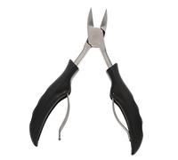 Veemoon Pinza per Unghie in Acciaio Inossidabile Becco a Becco D'aquila Multifunzione Forbicina Unghie Piedi Nera e Uso Domestico