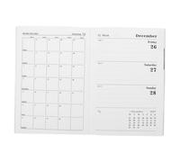 Veemoon Planner Mensile con Copertina PU Olografica Agenda per Pianificazione Lavoro e Fitness Taccuino Leggero per Organizzazione Casa e Gravidanza