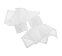 Veemoon Polsini per Polso da Donna Volant, Maniche Staccabili in Poliestere, Manette Decorative a Campana per Abiti Eleganti, Accessori Moda Versatili per Outfit Femminili