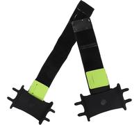 Veemoon Porta Braccio 2 Pezzi Supporto 360° Regolabile, Fascia da Polso in Silicone e Abs e Fitness All'aperto