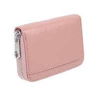 Veemoon Porta Carte Da Esterno Cerniera Portafoglio Per Carte d Identità Contenitore Per Monete Organizer Portatile Per Tessere Identificative