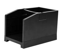 Veemoon Porta Etichette Termico in Spessa Supporto Organizzatore per Etichette Rotolo e Piegate Stand Professionale Compatibile con Stampanti Barcode Termiche