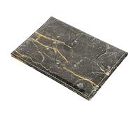 Veemoon Porta Passaporto Marmo Pu Leggero Protettore Documenti Da Viaggio Custodia Antigraffio Organizer Viaggiatore