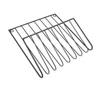 Veemoon Portadocumenti da Parete in Metallo Nero Sospeso, Porta Riviste e Organizer File Versatile per Ufficio e Casa Installazione Semplice e Design Robusto in Filo Metallico