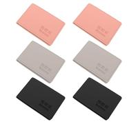 Veemoon Portadocumenti per Patente di Guida Auto in Pelle Pu, Custodia Organizer 6 Scomparti per Carte Assicurative e Documenti, Porta Carte Portatile Sottile per Uomo e Donna, per