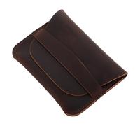 Veemoon Portafoglio Pelle Di Vacca Organizer Per Biglietti Da Visita e Carte Di Credito Design Elegante e Sottile Per Uso Quotidiano e Occasionale