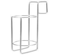 Veemoon Portaoggetti Facile Installazione senza Forare in Inossidabile Bagno da Appendere Argento Supporto Dispenser Mani, Design Minimalista e Funzionale