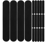 Veemoon Portapenne Singolo in Flanella Nera Chiusura a Zip Custodia Protettiva per Penna da Scrittura e Matita per Viaggi e Ufficio