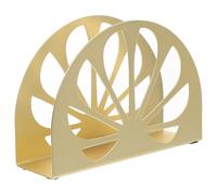 Veemoon Portatovaglioli Verticale Dorato in Metallo Base Stabile per Hotel e Cucina Dispenser Retrò per Tovaglioli da Tavolo