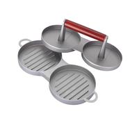 Veemoon Pressa Hamburger in Lega di Alluminio Ergonomica per Polpette e Burger Ripieni Utensile da Cucina Resistente e Facile da Usare Strumento Professionale per Preparare Patty e Meat