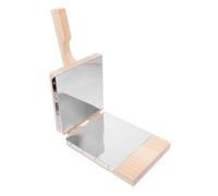 Veemoon Pressa per Ravioli in Legno Utensile per Impasto Piatto Pressa Stampo Dumpling Maker per Cucina Domestica e Ristoranti Facile da Pulire e Usare Regola Spessore Uniforme Idea