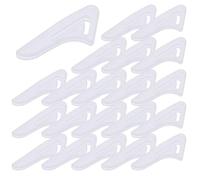 Veemoon Protezione Punta Coltello Trasparente in Plastica 100 Pezzi Copertura Antigraffio per Lama Custodia Sicurezza per Coltelli da Cucina e Trasporto Chef Organizzazione Cucina