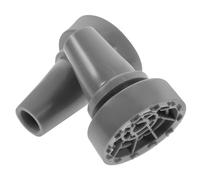 Veemoon Punta in Gomma per Stampelle 19mm Set 2 Pezzi Protezione Antiscivolo per Bastoni da Trekking Accessori per Escursionismo Montagna