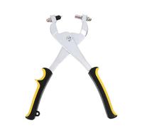 Veemoon Punzone Cintura in Acciaio Lega con Manico Antiscivolo Pinza Foratrice per Cintura in Cuoio Strumento Manuale per Forare Buchi Precisi con Molla Ritorno Ergonomica Facile da Usare