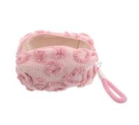 Veemoon Purna Borsa Da Toilette Borsa Per Il Trucco Carina Casi Di Vanità Custodia Per Il Trucco Borse Da Toilette Inventa Borse Per Le Donne Organizzatore Di Trucchi Rosa Peluche