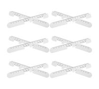 Veemoon Righello Portatile per Distanza Pupillare Pd da 12 Pezzi, Misuratore Ottico Multifunzionale per Occhiali, Strumento Compatto per Optometristi e Apparecchiature di Optometria