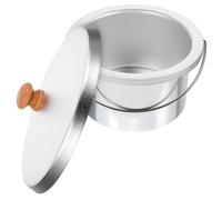 Veemoon Riscaldatore Per Cera Doppio Con Recipienti Per Fusione Della Cera Accessorio Per Scaldacera Con Coperchio Realizzato in Ferro Per Facile Rimozione Della Raffreddata