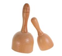 Veemoon Rullo Massaggio in Legno 2 Pezzi Design a Coppetta per Migliorare la Circolazione Sanguigna e Alleviare i Muscoli Contratti, per Massaggi Corpo e Schiena