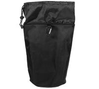 Veemoon Sacchetto Porta Mollette con Corda e Gancio Organizer Multiuso per Biancheria da Viaggio e Casa Grande Capacità per Mollette Cosmetici Calzini e Intimo Nero