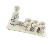 Veemoon Sakè Giapponese Tazze Per Sakè in Ceramica Bottiglia Per Teiera Per Caldo Accessori Per