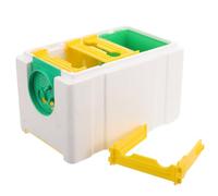 Veemoon Scatola per Impollinazione Api con Cornici Kit Avvio Apicoltura per Allevamento e Riproduzione Alveari Strumento Affidabile per Apicoltori in Giardino Balcone e Cortile