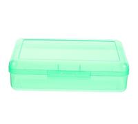 Veemoon scatola porta cancelleria vano astuccio per cancelleria Casi a matita Versatile astuccio rigido penna lapis astuccio in plastica contenitore per penne Verde
