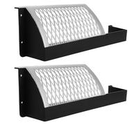 Veemoon Scatola Porta Palline Calcio Balilla in Plastica Resistente 2 Pezzi Rete Porta da Calcio Balilla per Tavoli Professionali e Amatoriali per Uso Domestico e Feste