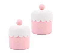 Veemoon Schiuma Detergente Viso Portatile 2 Pezzi Flaconi Schiumogeni in Plastica Durevole Produttori di Schiuma per Viso e Corpo Accessori Compatti per Viaggi e Uso Quotidiano