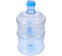 Veemoon Secchio d'Acqua Portatile in Plastica Trasparente Brocca per Bere da 7,5 Litri per Distribuzione Acqua all'Aperto Stile Casuale