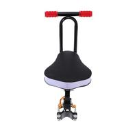 Veemoon Seggiolino per Bici Elettrica Schienale e Cuscino, Sedile Posteriore Sicuro e Stabile per Ragazzi, Facile da Montare per Ciclismo all’Aperto