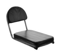 Veemoon Seggiolino per Bicicletta Schienale e Cuscino Posteriore Ispessito, Sedile Stabile in Spugna e Acciaio ad Asciugatura Rapida, per Bici Elettriche e Uso Familiare all’Aperto