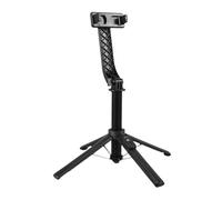 Veemoon Selfie Stick Estensibile con Treppiede Quadripode Rinforzato Supporto Telefono Stabile Alluminio per Live Streaming Selfie e Registrazioni Video