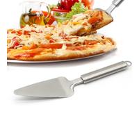 Veemoon Server per Torta e Torta Salata in Acciaio Inox, Argento, Pie | Servire e Tagliare Fette, senza Rovinare la Pasta, Lavabile in Lavastoviglie, Portatile