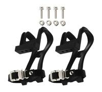 Veemoon Set 1 Paio Gabbie per Dita dei Piedi per Pedali Cyclette, Clip Sostitutive Flessibili Cinghie Resistenti, Accessori per Bici da Fitness e Mountain Bike, Adatte per Allenamento