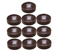 Veemoon Set 10 Cuscinetti Antiscivolo per Rotelle Pianoforte Cuscini Protettivi Piedini 43Mm Stabilizzatori Pavimento per Legno Piastrelle e Moquette Riduzione Vibrazioni e Rumore