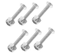 Veemoon Set 12 Pezzi Viti di Fissaggio in Metallo e Dadi per Calcio Balilla, Accessori Professionali per Tavolo da Calcio Balilla, Ricambio per Fissaggio Giocatori, Attrezzatura per Gioco