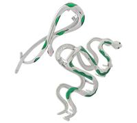 Veemoon Set 2 Fermagli per Chioma in Metallo a Forma di Serpente, Clip Artiglio Elegante per Donna, Accessori per Chioma da Festa e Quotidiani, Design Colorato e Originale
