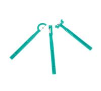 Veemoon Set 3 Pezzi Allenatore della Lingua per Ragazzo Ragazza, Supporto per Riabilitazione Logopedica, Plastica e Acciaio Inox, Verde, Leggero