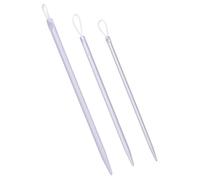 Veemoon Set 3 Pezzi Infilatore Aghi da Cucito e Ago da Lana, Accessori Maglieria Leggeri e Portatili per Ricamo, Cucito e Lavoro Fai da Te, per Appassionati di Artigianato e Maglia