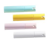 Veemoon Set 4 Bottiglie Spray Da Viaggio 30ml Bottiglia Di Lozione Vuota in Plastica Resistente Bottiglie Per Conservazione Lozione Ricaricabili Per Viaggi e Uso Quotidiano